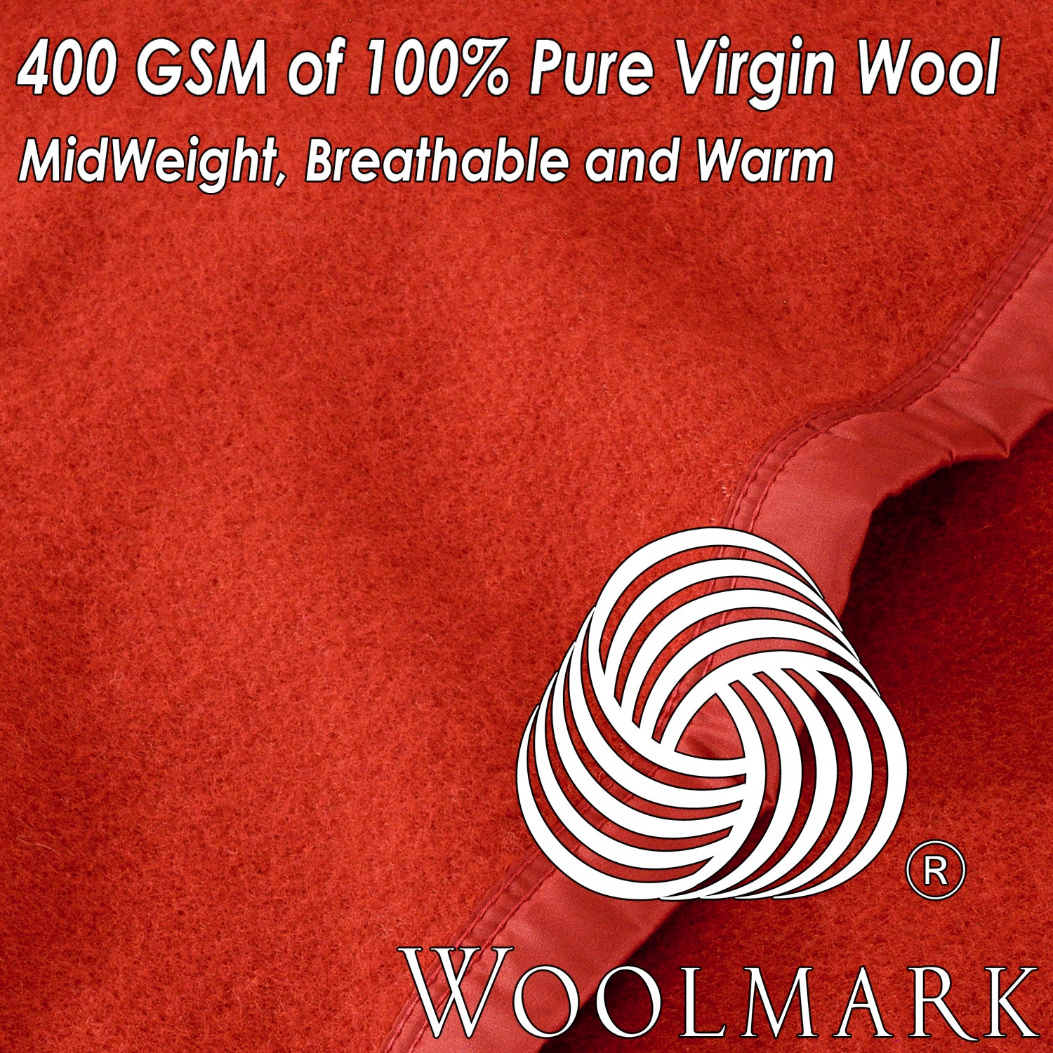 Poyet Motte Antibes 350GSM Lightweight 100-Percent Virgin Wool Blanket -  Poyet Motte USA